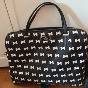 Kate Spade Wilson Road Daveney black Nylon Laptop Bag